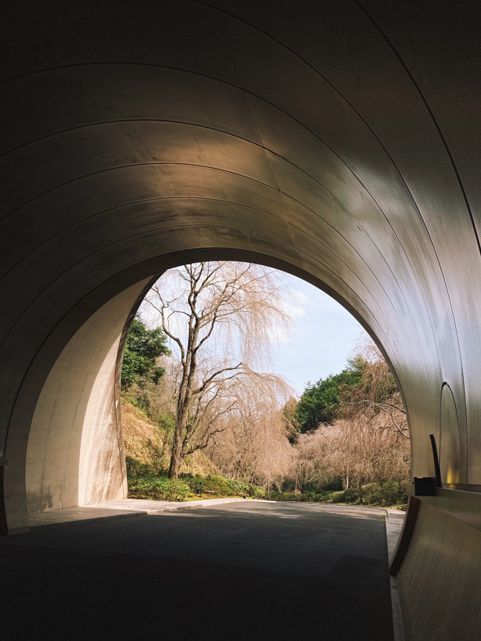Tunnel, The Miho Museum is named after Mihoko Koyama, a tex…