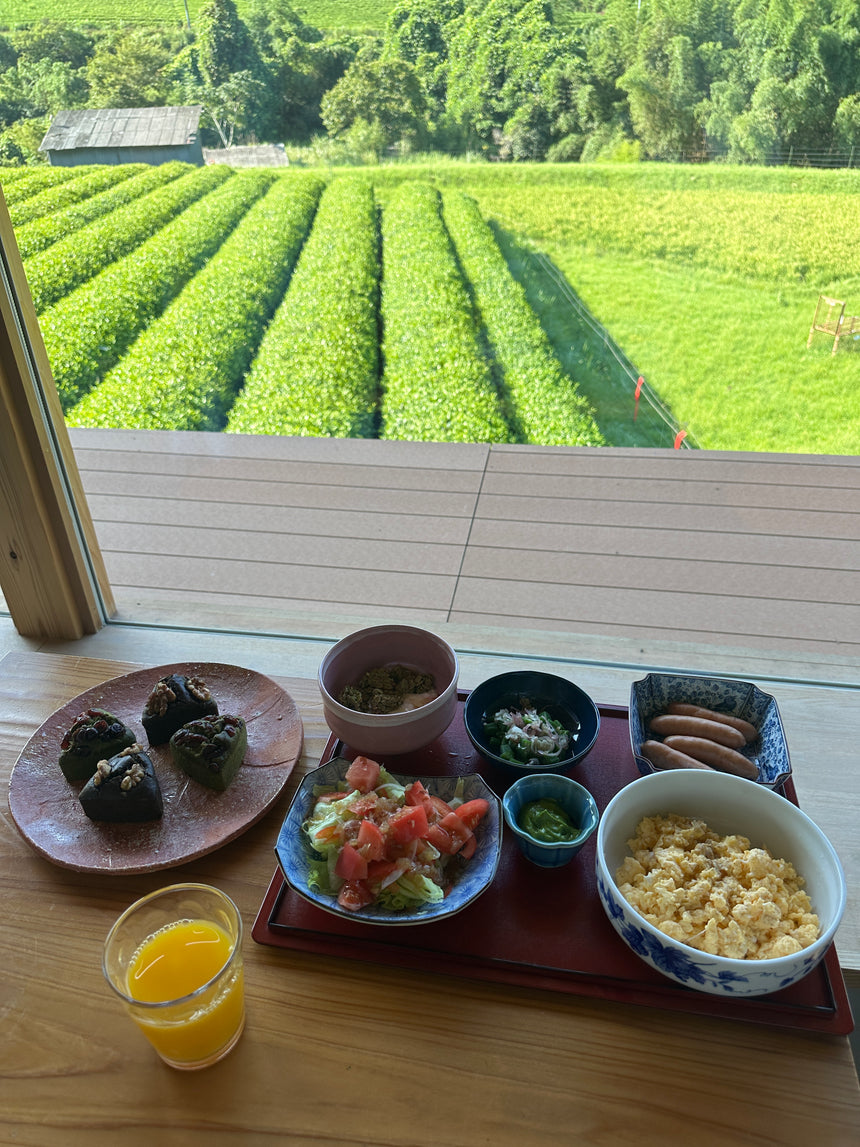 Matcha farm Bed & Breakfast (farm-to-table meals and tour included.)