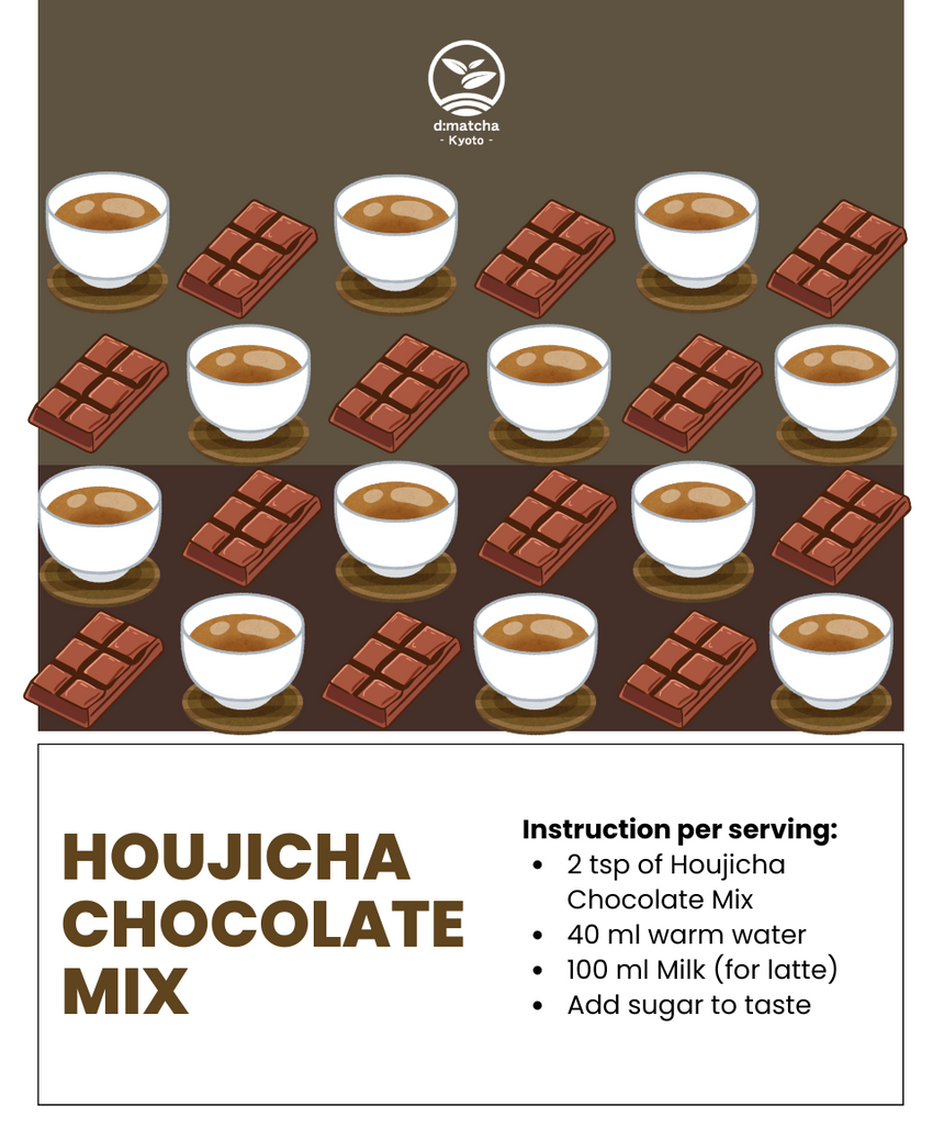 Houjicha Chocolate Mix