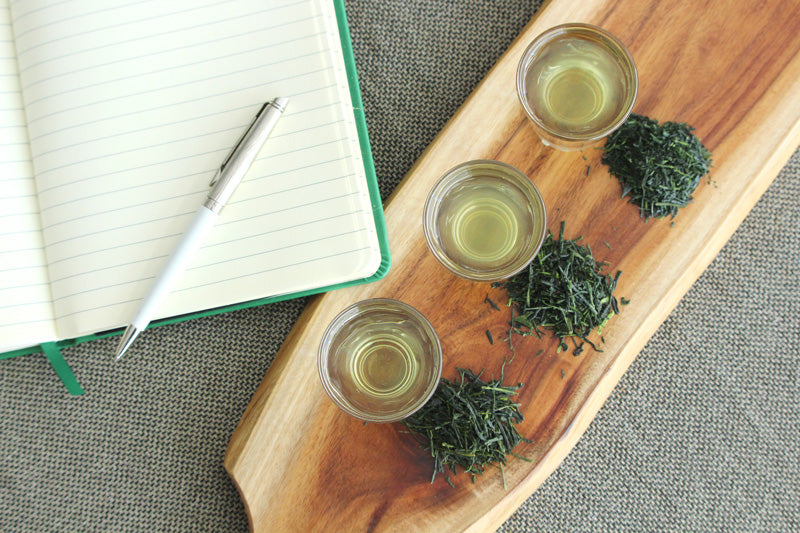 Sencha tea bag - cultivar comparison set