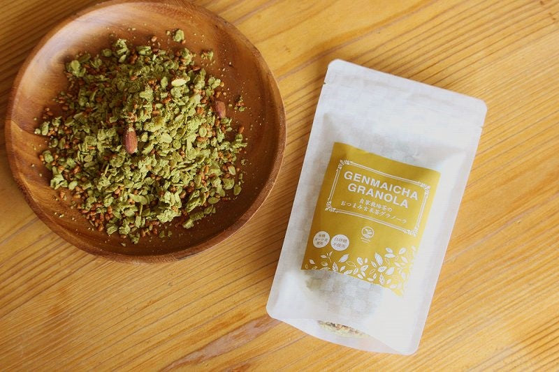 Genmaicha granola