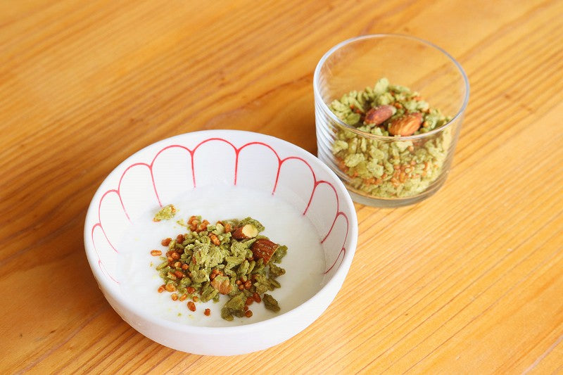 Genmaicha granola