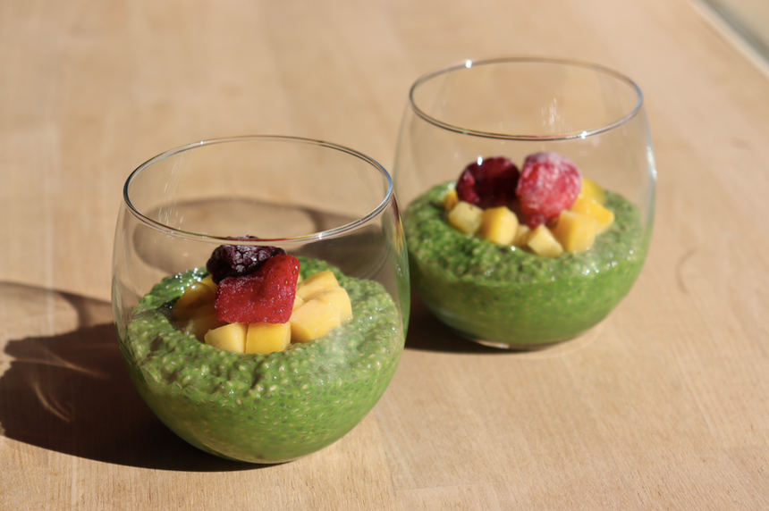 Matcha Chia Pudding