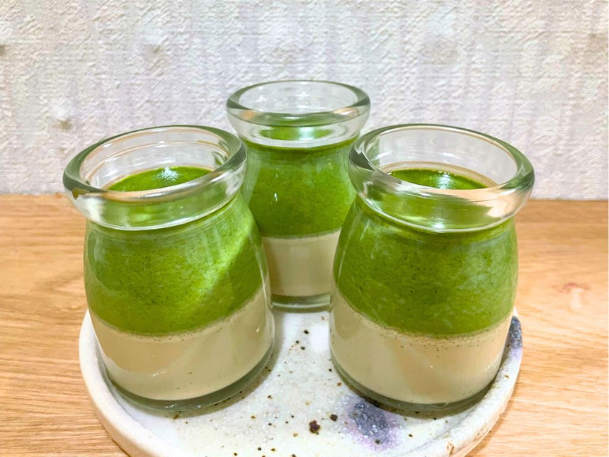 Matcha Coffee Pudding