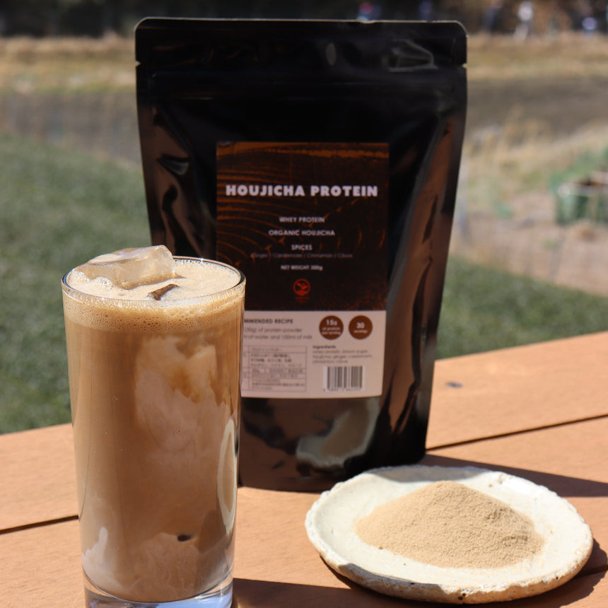 Houjicha Protein Powder
