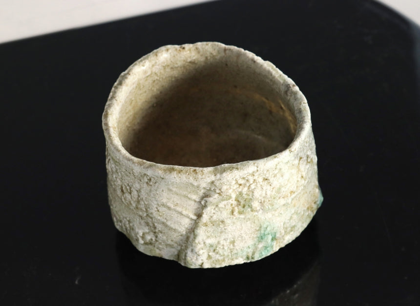 Matcha bowl "Seiryu清流" by Mr. Saeki, a local artist (Free shipping)