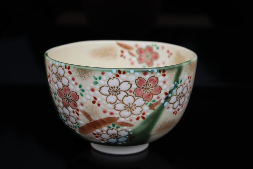 Special Matcha Bowl "New Cherry Blossom" (Free Shipping)