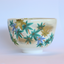 Hand-painted matcha bowl "Green Maple Leaves青楓" by Akira Shimizu, shipping free