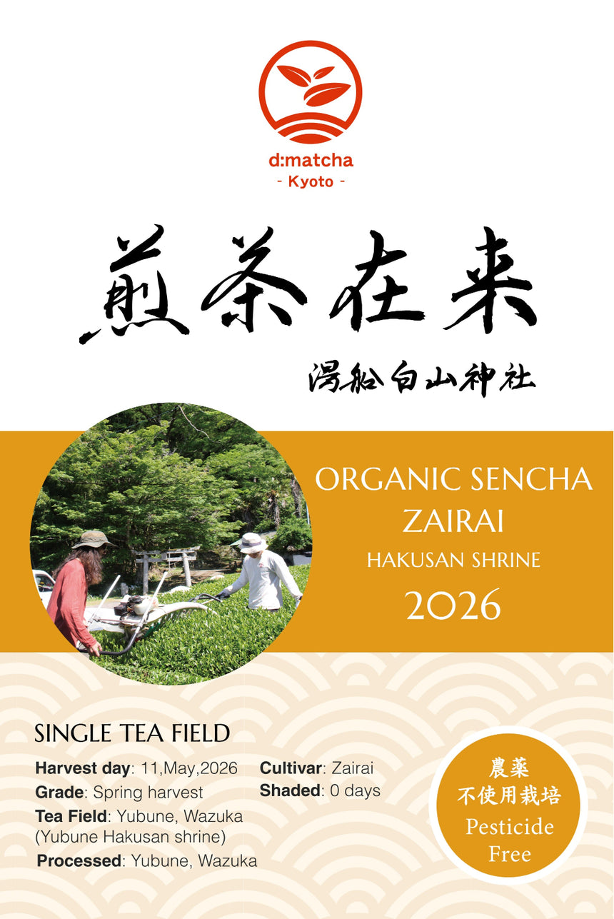 2026 Organic Sencha Zairai