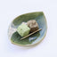 Tea leaf plate from Souraku Welfare Foundation