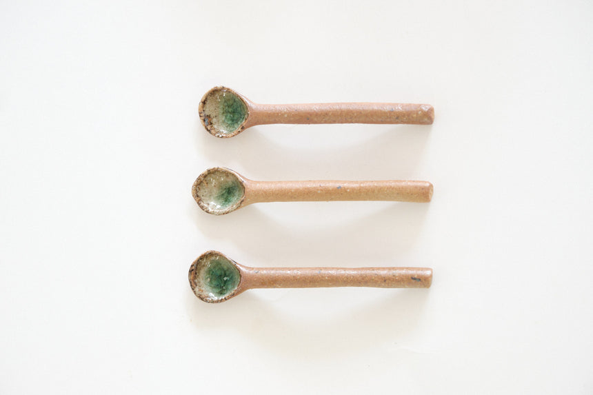 Teaspoon - handmade in Shigaraki