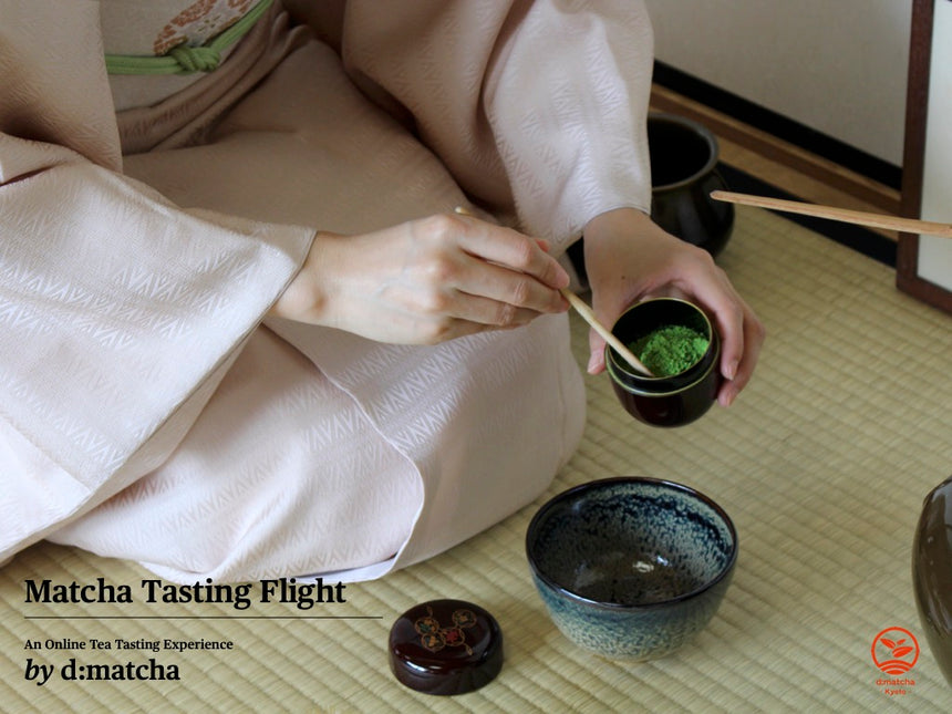Online Matcha Tasting - d:matcha Kyoto